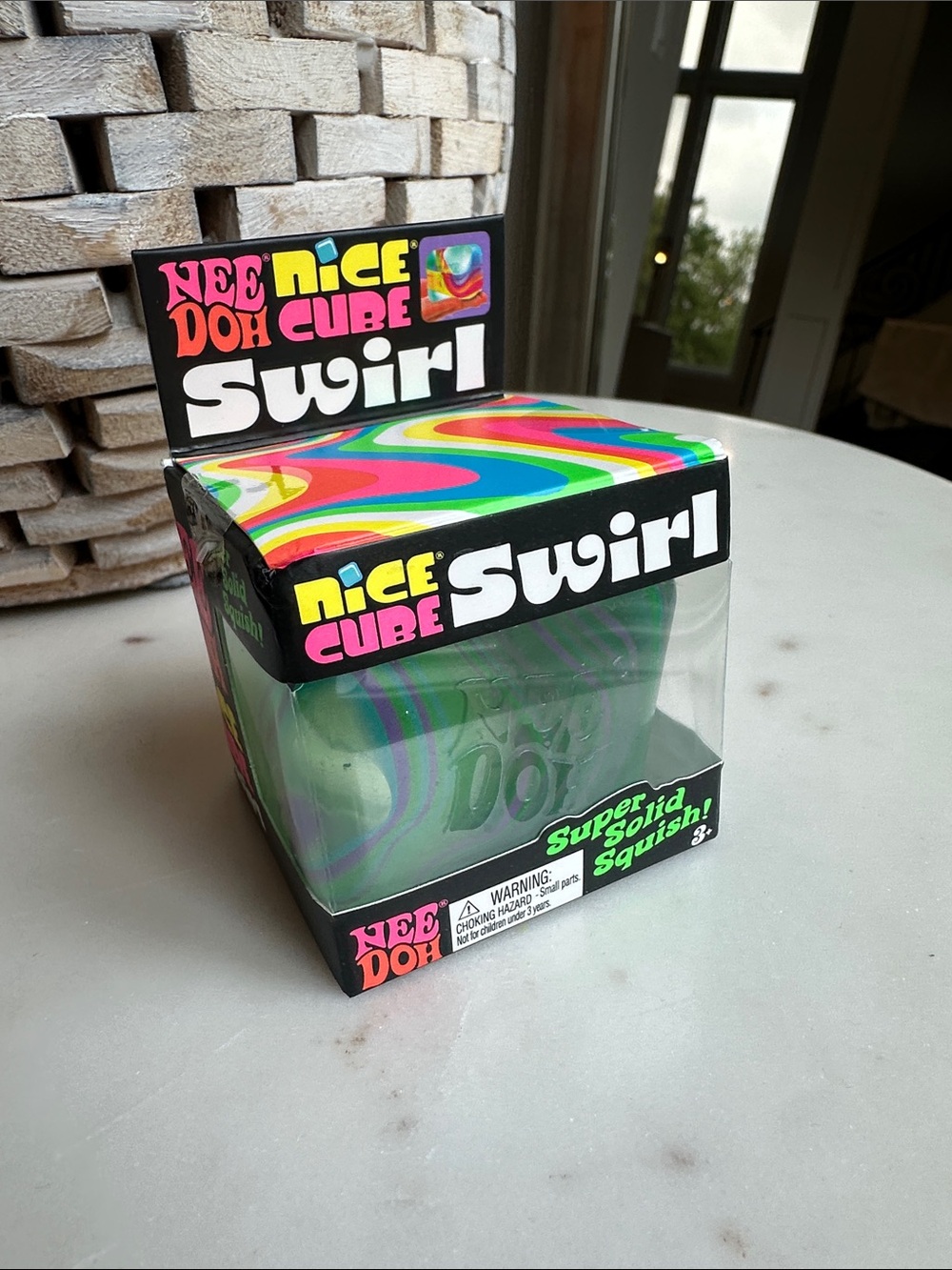 Nice Cube Swirl Super Solid Squish - Multicolor